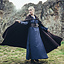 Geborduurde mantel Damia, bruin - Celtic Webmerchant