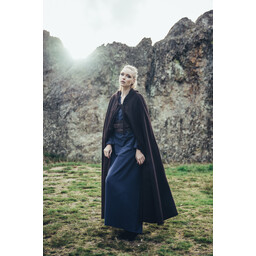 Mantello ricamato Damia, marrone - Celtic Webmerchant