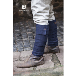 Leg Bandages Aki, bleu - Celtic Webmerchant