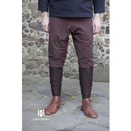 Leg wrappings Aki, brown - Celtic Webmerchant