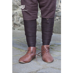 Leg wrappings Aki, brown - Celtic Webmerchant