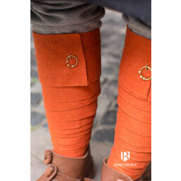 Leg Bandages Aki, orange - Celtic Webmerchant