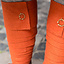 Leg wrappings Aki, orange - Celtic Webmerchant