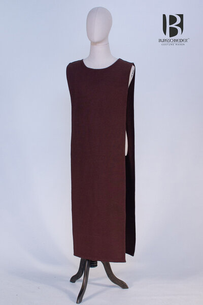 Medieval tabard / surcoat, brown - Celtic Webmerchant
