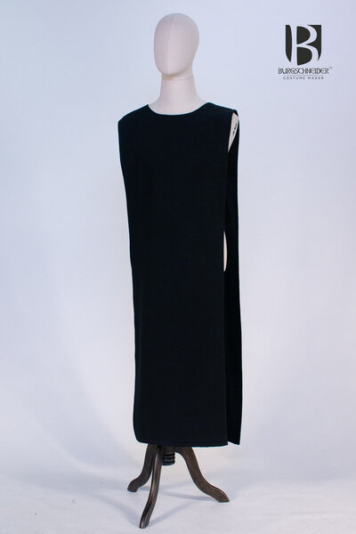 Middelalderlig tabard / surcoat, sort - Celtic Webmerchant