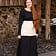 Burgschneider Apron Nele, white - Celtic Webmerchant