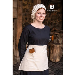 Apron Nele, white - Celtic Webmerchant