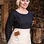 Apron Nele, white - Celtic Webmerchant