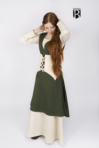 Corsé de algodón Thana, natural - Celtic Webmerchant