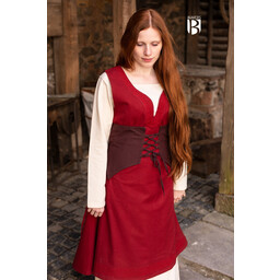Cotton corset Thana, brown - Celtic Webmerchant