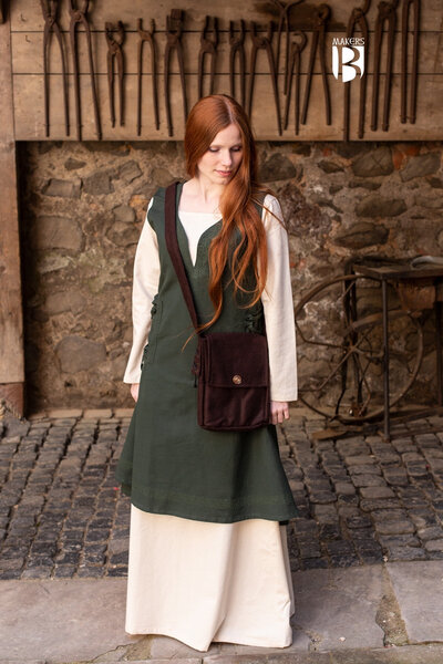 Borsa di lana Juna, marrone - Celtic Webmerchant