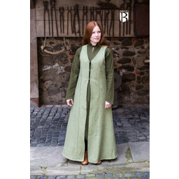 Sleeveless cloak Maiva, linden green - Celtic Webmerchant