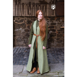 Sleeveless cloak Maiva, linden green - Celtic Webmerchant