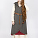 Burgschneider Robe cache-coeur en laine Myrana, gris foncé - Celtic Webmerchant