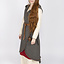 Robe cache-coeur en laine Myrana, gris foncé - Celtic Webmerchant