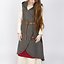 Robe cache-coeur en laine Myrana, gris foncé - Celtic Webmerchant