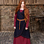 Robe portefeuille en laine Myrana, bleu - Celtic Webmerchant