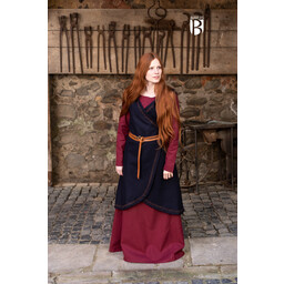 Vestido de abrigo de lana Myrana, azul - Celtic Webmerchant
