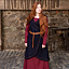 Wool wrap dress Myrana, blue - Celtic Webmerchant