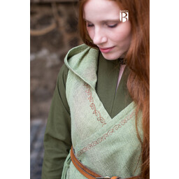 Wrap kjole Dala, lind grøn - Celtic Webmerchant