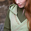 Vestido drapeado dala verde linden - Celtic Webmerchant