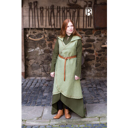 Robe portefeuille Dala, vert tilleul - Celtic Webmerchant