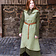 Burgschneider Vestido drapeado dala verde linden - Celtic Webmerchant