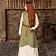 Burgschneider Wrap dress Runa, linden green - Celtic Webmerchant