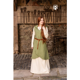 Wrap kjole Runa, lind grøn - Celtic Webmerchant