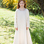 Robe médiévale Ylvi, naturelle - Celtic Webmerchant