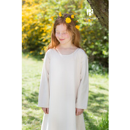 Medieval kjole Ylvi, naturlig - Celtic Webmerchant