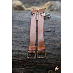 Cinturón de seguridad doble, marrón - Celtic Webmerchant