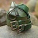 Epic Armoury Dobbelt X-bælte, grøn - Celtic Webmerchant