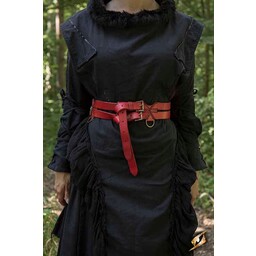 Dobbelt X-bælte, rød - Celtic Webmerchant
