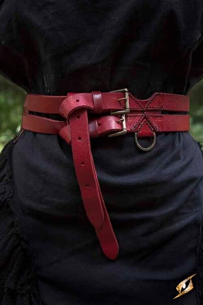 Cinturón de seguridad doble, rojo - Celtic Webmerchant
