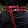 Epic Armoury Ceinture X double, rouge - Celtic Webmerchant