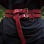 Dobbelt X-bælte, rød - Celtic Webmerchant