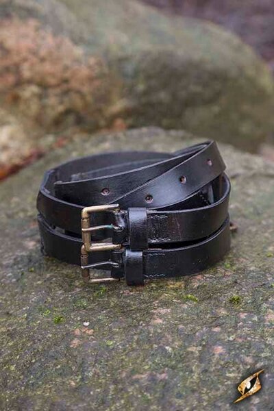 Cinghia a doppia X, nera - Celtic Webmerchant