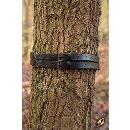 Twin X-riem, zwart - Celtic Webmerchant
