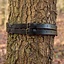 Dobbelt X-bælte, sort - Celtic Webmerchant