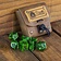 Rawblade Dice bag with dice set, Druid - Celtic Webmerchant