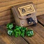 Bolsa de dados con juego de dados, druida - Celtic Webmerchant