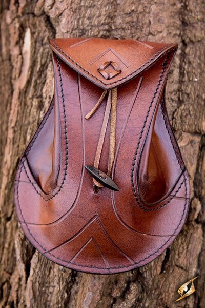 Elven bag, brown - Celtic Webmerchant
