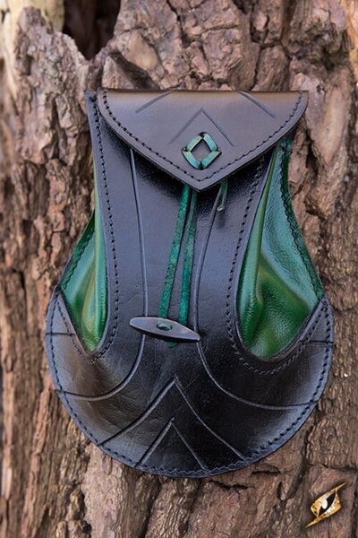 Torba elfia, czarno-zielona - Celtic Webmerchant
