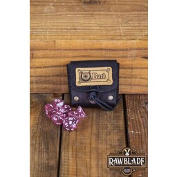 Sacchetto da dadi con set di dadi, bardo - Celtic Webmerchant