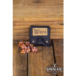 Dice bag met set dobbelstenen Fighter - Celtic Webmerchant