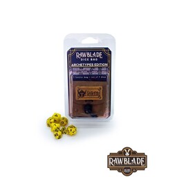 Würfelbeutel mit Würfelnset, Paladin - Celtic Webmerchant