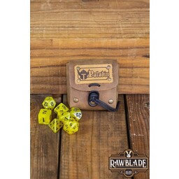 Dice bag met set dobbelstenen Paladin - Celtic Webmerchant