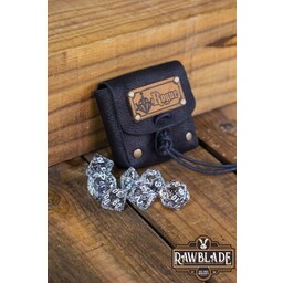 Dice bag met set dobbelstenen Rogue - Celtic Webmerchant