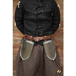 Armure de cuisse Scout, noir - Celtic Webmerchant